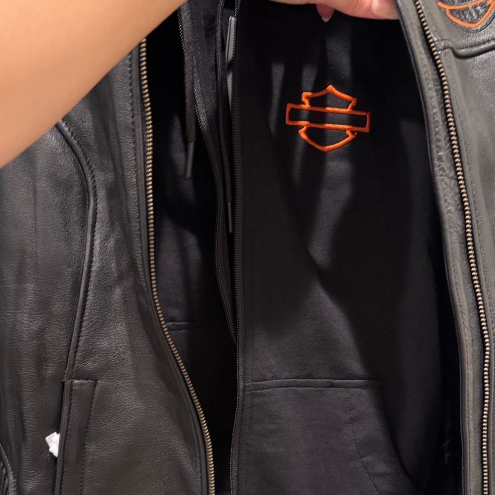 Harley-Davidson Riding Leather Jacket - Picture 6 of 6